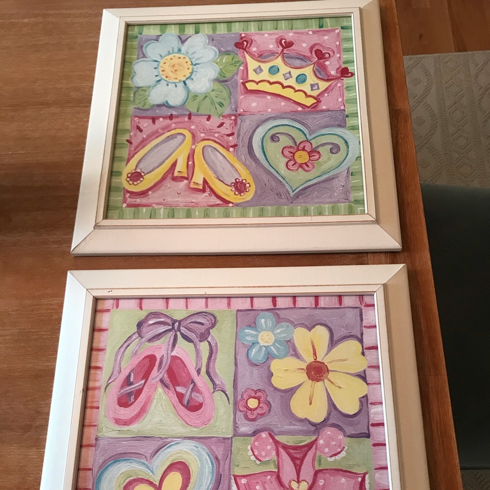 Artwork Pair Pink